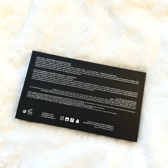 Huda Beauty Rose Gold Remastered Palette - Picture 3 of 3